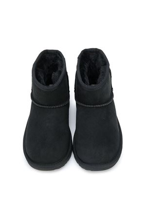 black leather ankle boots UGG KIDS | 1017715KBLK